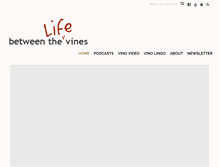 Tablet Screenshot of lifebetweenthevines.com